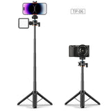 ULANZI MT-16 VRIG TP-06カメラ三脚 自撮り棒 4段伸縮 卓上三脚 ミニ三脚 自由雲台 360度回転軽量 vlog セルカ棒 折りたたみ 持ち運び便利 ビデオカメラSony A6600/A6400/A6300/A6000/RX100 VII/A7 III/ZV-1/Fujifilm X-T100 X-T200 X-T4/Canon モバイルフォトグラフィー