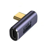 USB Type-C 変換アダプタ 中継コネクタ メス・オス・L字・ストレート 10Gbps/40Gbps タイプC USB3.1 gen2 USB4・PD240W 高速データ転送 PD急速充電  延長コネクタ 延長コード ノートパソコン・スマホ・タブレット用