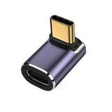 USB Type-C 変換アダプタ 中継コネクタ メス・オス・L字・ストレート 10Gbps/40Gbps タイプC USB3.1 gen2 USB4・PD240W 高速データ転送 PD急速充電  延長コネクタ 延長コード ノートパソコン・スマホ・タブレット用