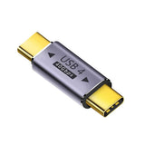 USB Type-C 変換アダプタ 中継コネクタ メス・オス・L字・ストレート 10Gbps/40Gbps タイプC USB3.1 gen2 USB4・PD240W 高速データ転送 PD急速充電  延長コネクタ 延長コード ノートパソコン・スマホ・タブレット用