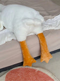 SNS大人気 抱き枕 大きな白いガチョウのぬいぐるみ ぬいぐるみ枕 ビッグドール クッション 眠っている豪華なおもちゃ 置き物 柔らかい クリスマスギフト 誕生日プレゼント 子供 おもちゃ