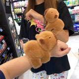 【動画あり】SNS大人気 可愛いカピバラさん ワンチャン ぬいぐるみ キーホルダー 人形のおもちゃ 面白い人形 置き物 クリスマスギフト 子供 おもちゃ クリスマスギフト 誕生日プレゼント