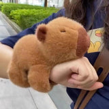【動画あり】SNS大人気 可愛いカピバラさん ワンチャン ぬいぐるみ キーホルダー 人形のおもちゃ 面白い人形 置き物 クリスマスギフト 子供 おもちゃ クリスマスギフト 誕生日プレゼント