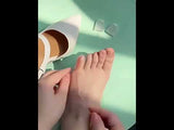 【動画あり】2個 摩擦防止 足痛み予防 足指保護 足指サック シリコン 足指サポーター 指プロテクター 指サック 足指袖 保護 水疱用 足のトウモロコシ ハンマーつま先 うおの目 通気性足指保護キャップ 摩擦疼痛緩和