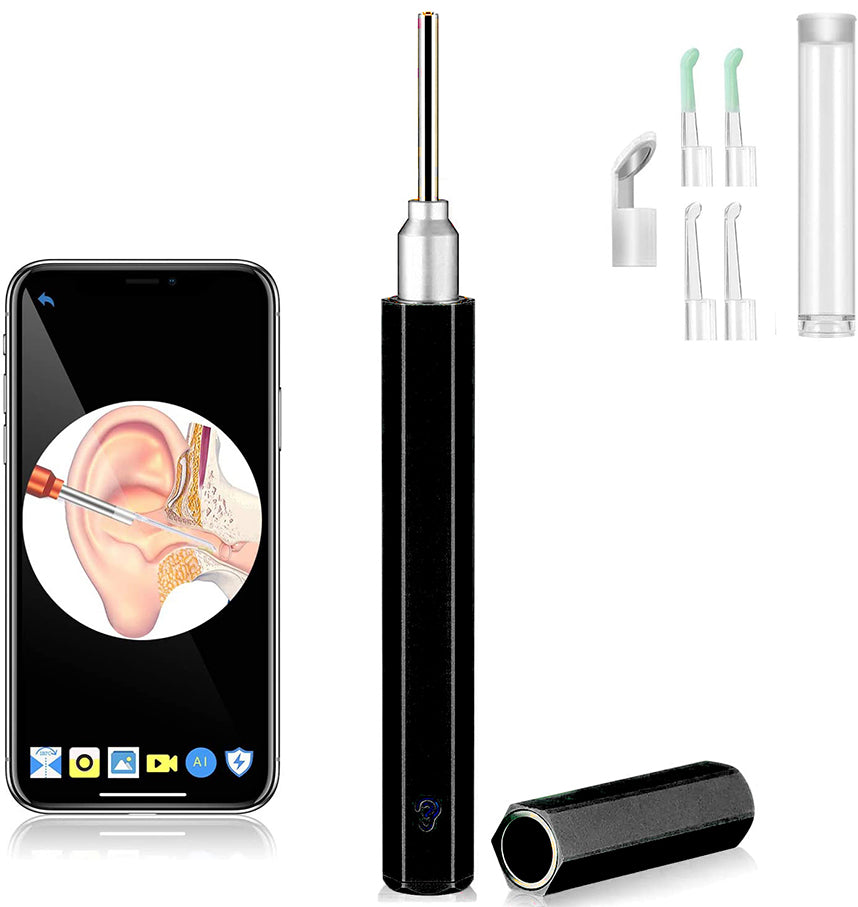 耳かき　カメラ　新品　未使用 動画あり】最新版 無線WIFI電子耳鏡 耳かきカメラ ワイヤレス
