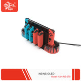 【動画あり】switch (OLED)ドッグ拡張 充電器スタンド ジョイコン4つ同時に充電 カード16枚収納 防塵 スイッチ ドック