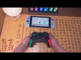【動画あり】２つ Switch コントローラー スイッチ ワイヤレス Bluetooth5.0接続 ジャイロセンサー搭載 二重振動 ウェイクアップ・TURBO・プログラミングをサポート